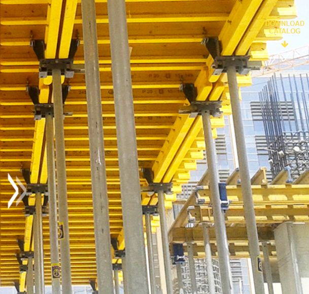 קורות עץ למכירה וליציקת קירות ותקרות